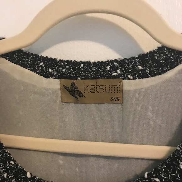 LF Open Knit Ruffled Sweater - Picture 5 of 5